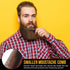 Moustache Wax Kit with 3" Folding Comb by BEST, Essential Grooming Set for Moustache Styling and Maintenance