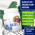 LeanFit Organic Plant-Based Protein Powder, Natural Chocolate Flavor, Vegan, 21g Protein, 18 Servings