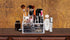 Masirs Clear Cosmetic Storage Organizer, Elegant Makeup & Jewelry Sorter for Vanity, Bathroom Counter, Transparent