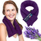 SunnyBay Microwave Heating Pad - Microwavable Heated Neck and Shoulder Wrap with Lavender, 26x5 Inches