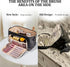 Small Makeup Organizer Bag, PU Leather, Portable Waterproof Travel Makeup Bag for Women