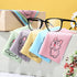 WILLBOND 20 6 6 Inches Pcs Microfiber Cleaning Cloth Cute Dog Design Microfiber Cloth Soft Multicolor Glasses Cleaner
