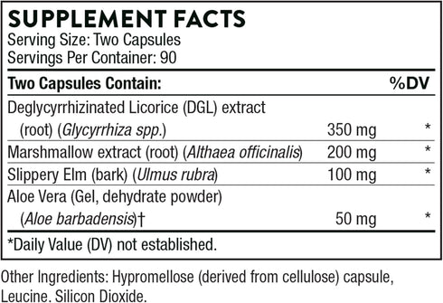 THORNE GI Relief - Digestion Supplement for Gut Health & Bloating Relief - 180 Capsules