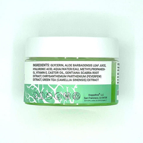 Doppeltree RENEW Overnight Facial Mask with Aloe Vera Gel & Hyaluronic Acid for Night Time Skin Care