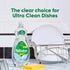 Palmolive Ultra Dishwashing Liquid Dish Soap, Pure + Clear Fragrance Free, 32.5 Fluid Ounce.