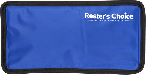Rester's Choice Gel Cold & Hot Packs, Medium 5x10 in. Reusable Warm or Ice Packs for Pain Relief