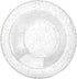 Glitter Silver Premium Plastic Round Dessert Bowl - 5 oz (12 Packs of 10) - Elegant Durable Plastic, Ideal for Weddings, Parties & Events (120) by Lillian Collection