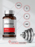 Horbaach L-Carnitine Supplement 500mg, 60 Capsules, Non-GMO and Gluten Free