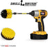 Set Bathroom Accessories - Cleaning Supplies - Drill Brush - Grout Cleaner - Shower Cleaner - Scrub Brush for Shower