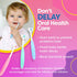 Extra Soft Toddler Toothbrush with 10,000 Bristles, High Efficient 3 Sides Baby Toothbrush, 3 Pack