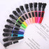HH&LL 30pcs Alligator Hair Styling Sectioning Clips in 15 Colors
