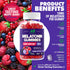 Melatonin 10mg Gummies | 60 Servings | Maximum Strength Sleep Aid for Adults | Gluten-Free, Non-GMO, Mixed Berry Flavor