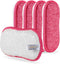 Non Scratch Kitchen Dish Sponge Scrubber, Reusable Washable Heavy Duty Pads for Cleaning Sink and Pans