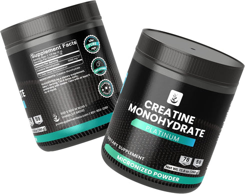 PURE ORIGINAL INGREDIENTS Creatine Monohydrate Powder, 13.8 oz Dietary Supplement