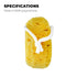 Jacent Deep Cleaning Foam Body Sponge for Bath and Shower, Soft Loofah Scrubber for Men & Women, Yellow