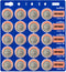 Murata CR1632 Battery DL1632 ECR1632 3V Lithium Coin Cell, 20 Batteries