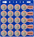 Murata CR1632 Battery DL1632 ECR1632 3V Lithium Coin Cell, 20 Batteries