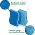 Pine-Sol 6 Pack, Non Scratch Scrub Sponges - Double Sided Dish Scrubber Safe for Nonstick Cookware - Kitchen Essentials