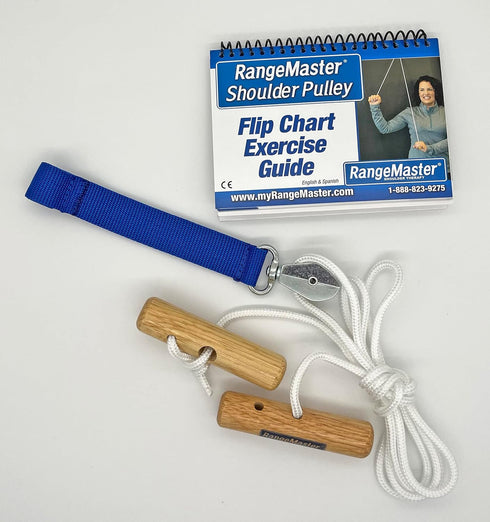 RangeMaster Over the Door Shoulder Pulley, Physical Therapy Tool for Shoulder Pain and Surgery Recovery