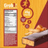 Grab1 High Fiber Protein Bars, 9 Grams Fiber, 10 Grams Protein, Peanut Caramel Flavor (2 Pack - 10 Bars)