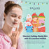 SpaLife Santa's Squad Hydrating Facial Masks, 12 Pack for Moisturizing and Soothing Beauty