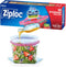 Ziploc Gallon Food Storage Bags, Stay Open Design with Stand-Up Bottom, 38 Count