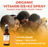 MaryRuth Organics Vitamin D3 K2 Spray, Vegan Liquid Supplement for Adults & Kids, Calcium Absorption, 1 Fl Oz