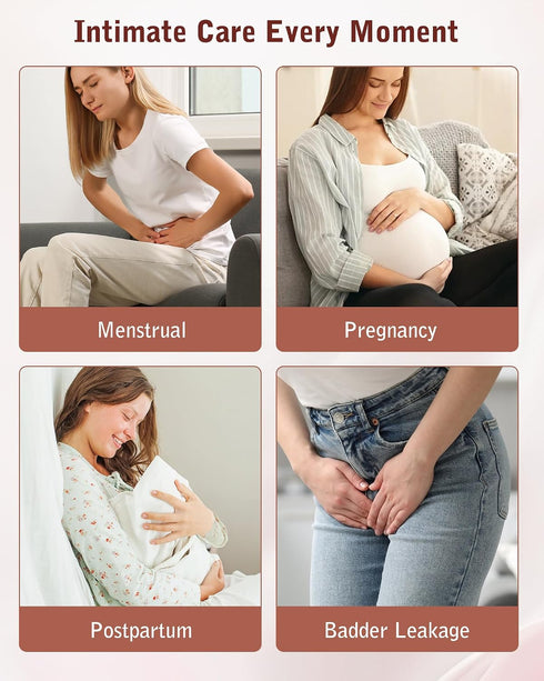 IGOLUMON Period Underwear for Women, Leak-Proof Incontinence & Postpartum Panties, Heavy Flow Protection with Graphene