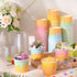 Jingmore 160 Count (6 oz) Paper Ice Cream Cups with Clear Dome Lids Disposable Dessert Cups Bulk Dessert Bowls Sundae