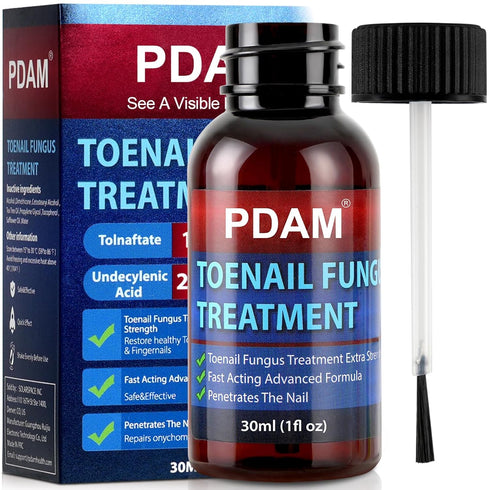 PDAM Toenail Fungus Treatment Extra Strength - Toe Nail Fungus Treatments for Thick,