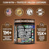 Immune 60 AuraShroom Mushroom Supplement Lions Mane Turkey Tail Cordyceps Reishi Shiitake Chaga Oyster Stress Relief