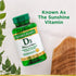 Nature's Bounty Vitamin D, Immune Support, 2000 IU, 350 Ct Softgels