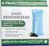 Litepak Shoe Deodorizer and Odor Eliminator: Activated Charcoal Absorber for Shoes, Gym Bags, Natural Bamboo Freshener