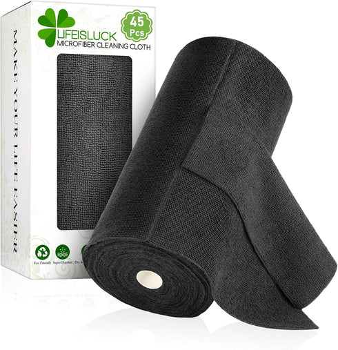 Microfiber Cleaning Cloth Tear Away for Kitchen and Car Cleaning
