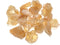 Rough Citrine Crystal Stone with Velvet Bag, 1/2 Pound