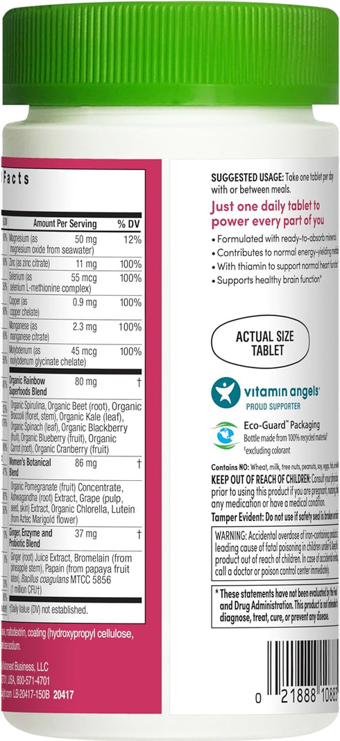 Renew Life Women's Probiotic Capsules, 50 Count, 25 Billion CFU, Supports Vaginal, Urinary & Digestive Health