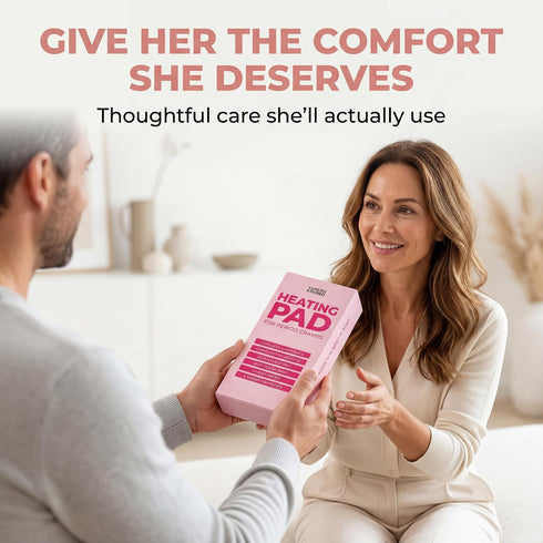 Heating Pad for Period Cramps FSA-HSA Eligible Cordless Portable Electric Wearable Heating Belt with Massage USB
