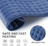 misognare 6 Heat Pad for Back Pain Relief Electric Heating Pads with Temperatures Soft Detachable Heat Pad for Man