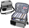 Timoxi Double Layers Medicine Bag with Insulated Compartment Pill Bottle Organizer with Lockable
