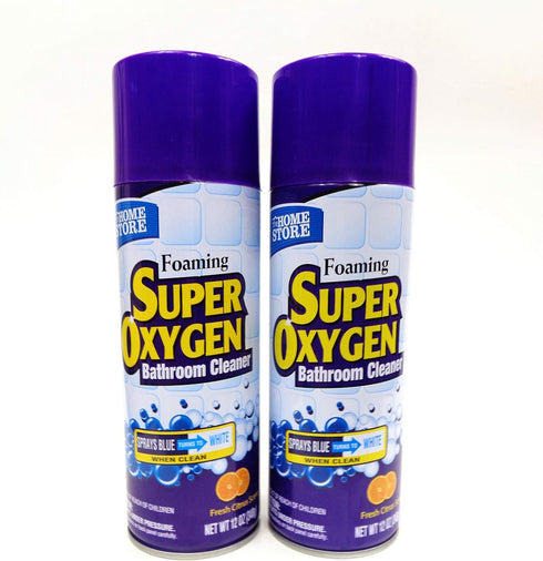 home store super oxygen foam bathroom cleaner