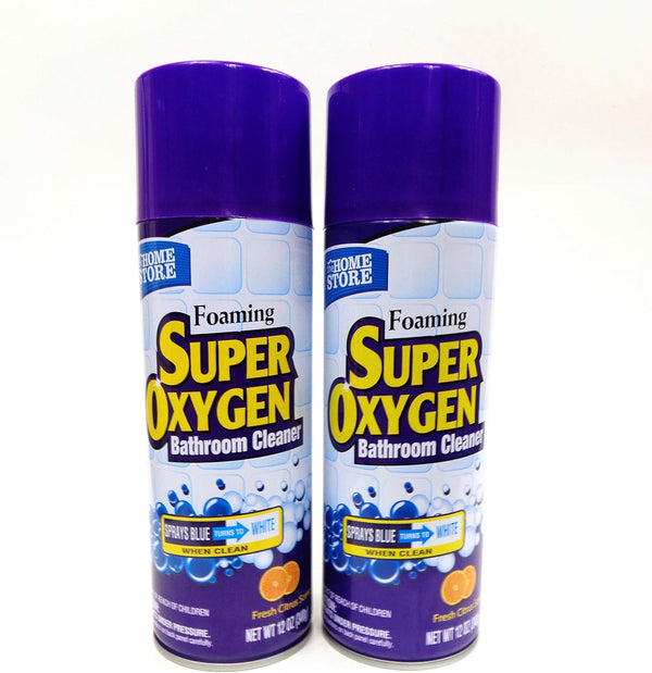 home store super oxygen foam bathroom cleaner