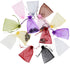 Wudygirl 100 PCS Drawstring Organza Bags 5X7 inches - Jewelry Pouches for Wedding Baby Shower Party Favors