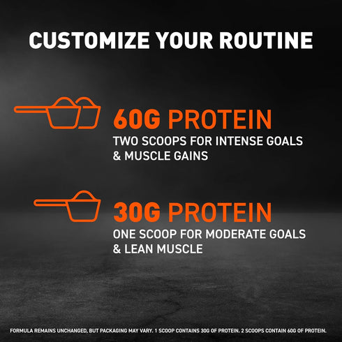 Body Fortress Super Advanced Whey Protein Powder, Cookies N’ Creme, 60g Protein & 12g BCAAs, 1.78lbs