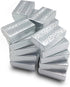 TheDisplayGuys 25-Pack Cotton Filled Cardboard Jewelry Boxes, Silver Foil Gift Case (2.6" x 1.6" x 1.0")