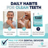 Retainer Cleaner, Denture Cleaner (120 Tablets) Brightens and Freshens Clear Aligners, Retainers, Dental Appliances
