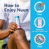 Nuun Energy Electrolyte Tablets - Ginseng, Caffeine, Vitamin B12 & 4 Other Electrolytes - 4 Pack (40 Servings)