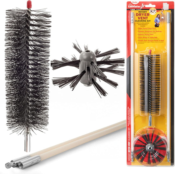 HY-C Dryer Cleaner Vent Kit - Gardus RJR601 LintEater Junior Rotary Dryer Vent Cleaning System