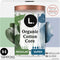 L. Cotton Tampons Regular/Super Absorbency Multipack, Free from Chlorine Bleaching, Pesticides, Fragrances,