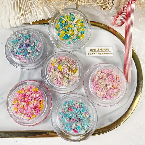 3 Boxes Mini Dry Flowers, Tiny Dried Flowers for Nails Crafts and DIY Resin Mold Jewelry Making