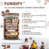 Gummies Immune Gummy Clean Nutra Lions Mane Mushroom Cordyceps Supplement for Memory and Focus Support Vitamins Reishi